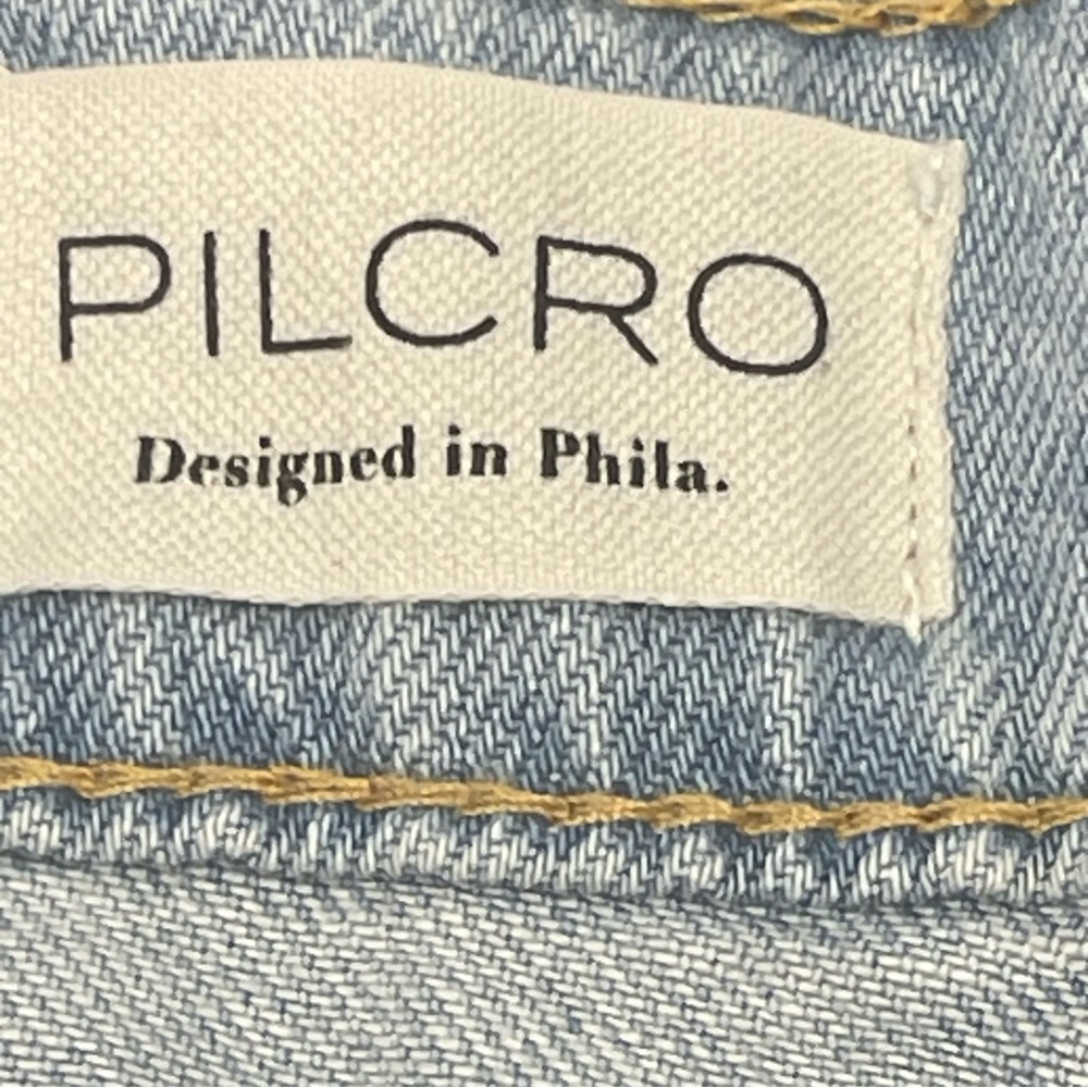 Pilcro Relaxed High-Rise Wide-Leg Jeans in Denim Light, Size 31 - NWT - Picture 5 of 8